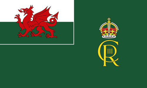 Coronation Outdoor Quality Flag 13 (Wales)