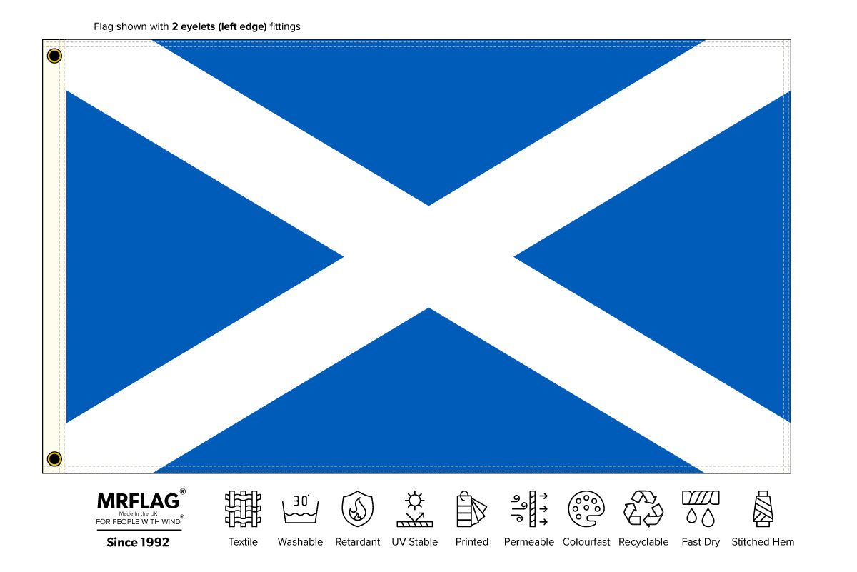 Scotland St Andrew Saltire Outdoor Quality Flag