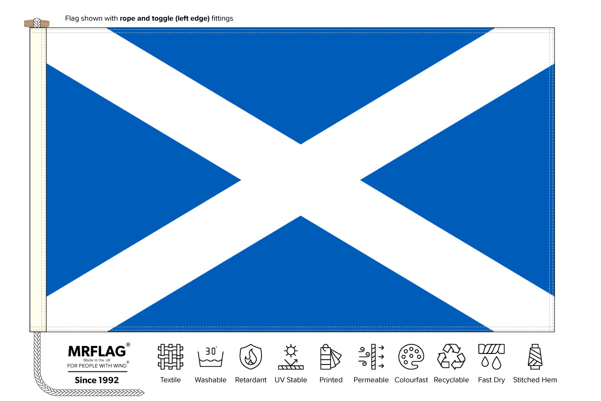 Scotland St Andrew Saltire Outdoor Quality Flag