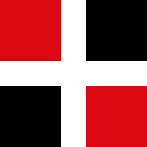 La Sarre Reg Flag. French Indian War