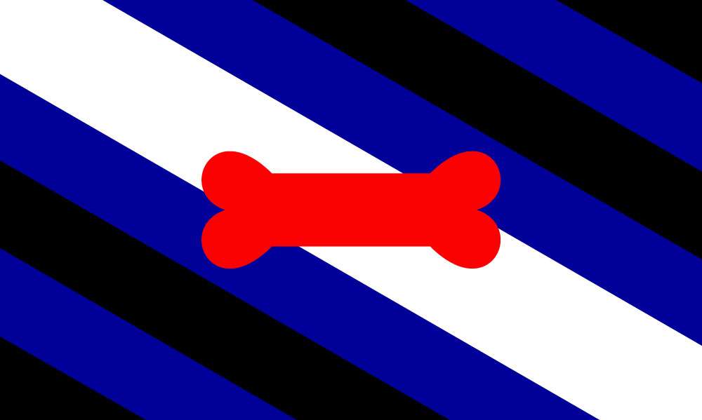 Puppy Play Pride Outdoor Quality Flag