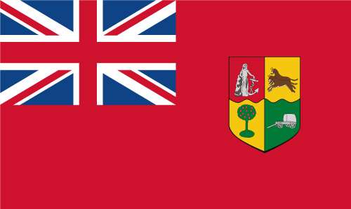 South Africa 1910–1928 Outdoor Quality Ensign