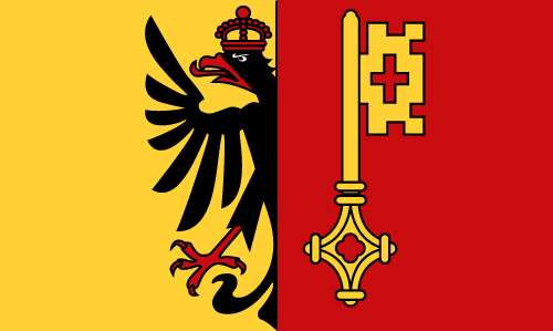 Geneva, Switzerland Outdoor Quality Flag