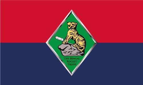 Bengal Rocket Troop Outdoor Quality Flag