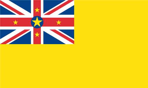 Niue Outdoor Quality Flag