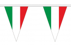 5m Triangular (12 Flags) - Plain Colours