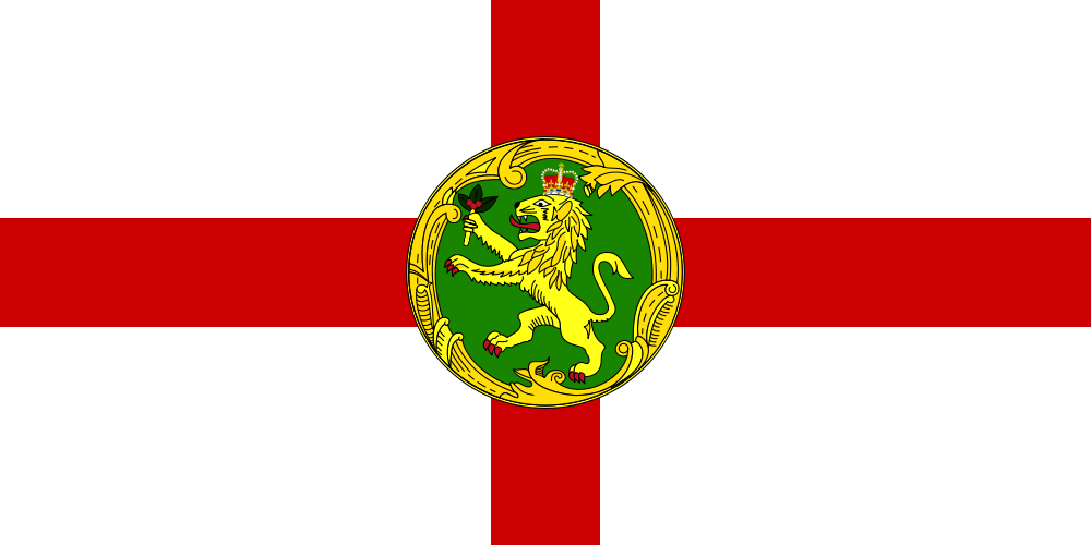 Alderney Traditional Sewn Flag