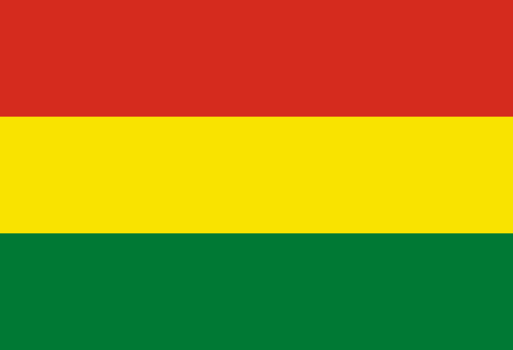 Bolivia Merch/Nat Traditional Sewn Flag