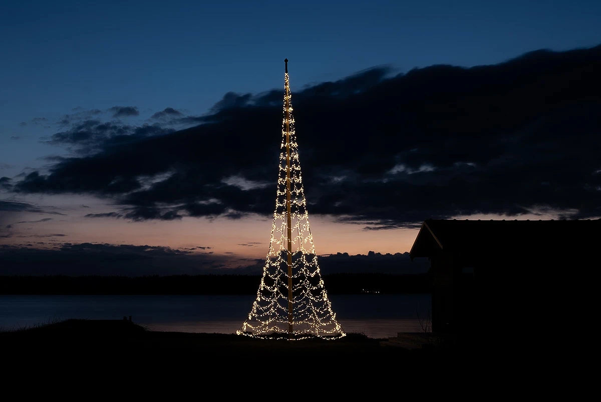 Flagpole Christmas Light Glimma LED DUOLED with app [EU Plug]