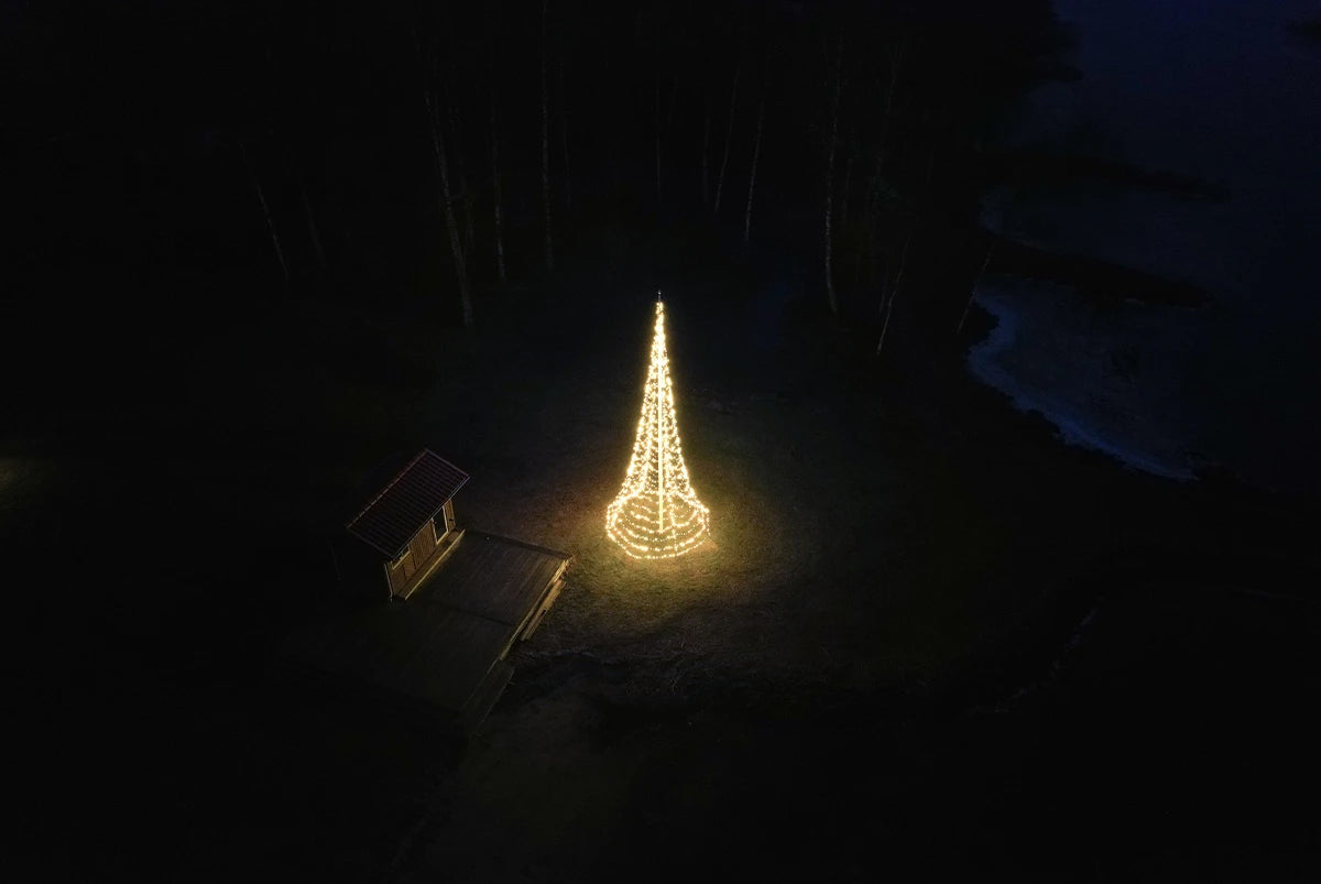 Flagpole Christmas Light Glimma LED DUOLED with app [EU Plug]