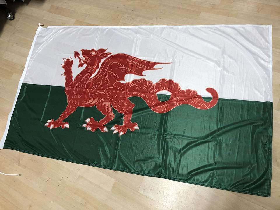 Ddraig Goch / Wales (19th Century) Outdoor Quality Flag