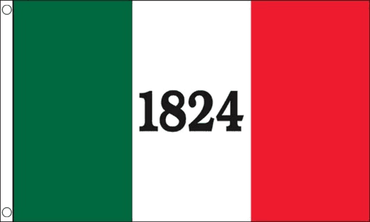 Alamo 1824 Flag (Medium)