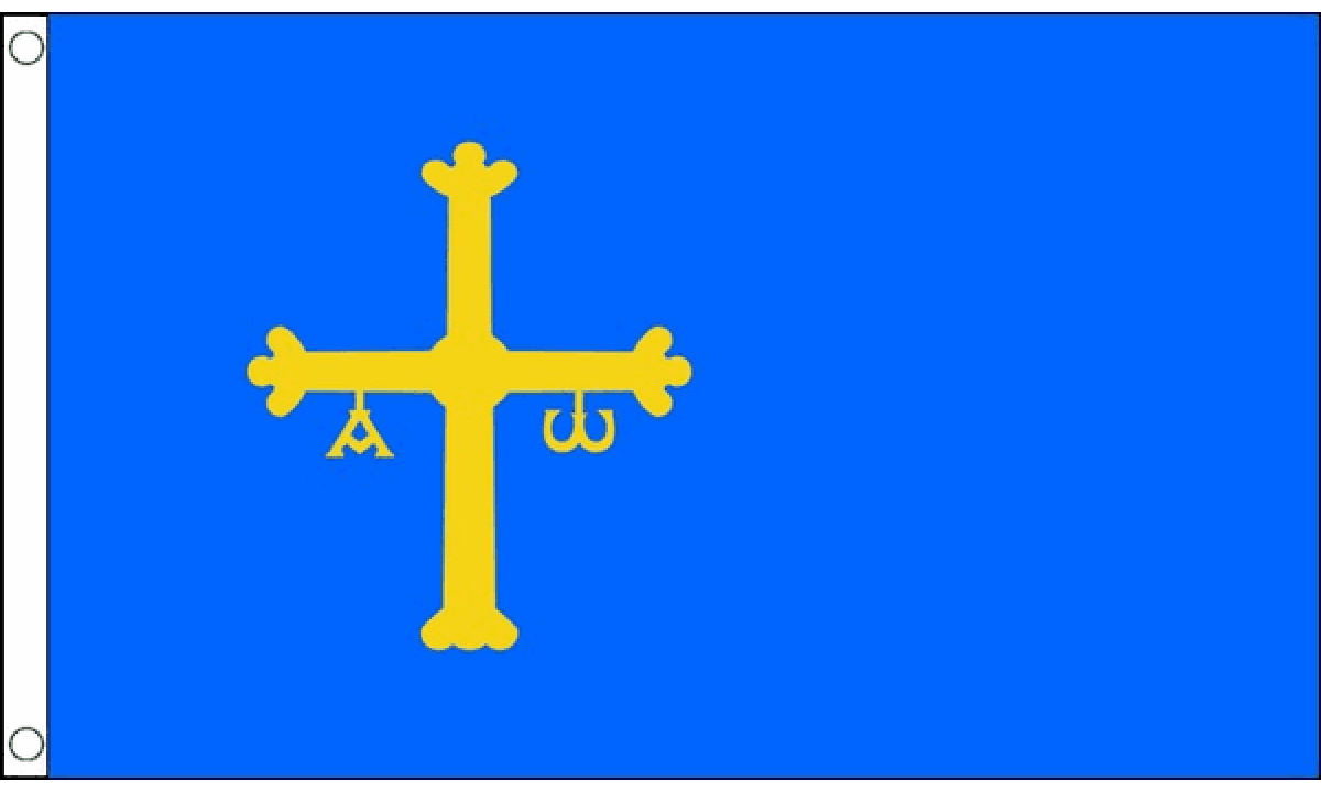 Asturias Flag (Medium)