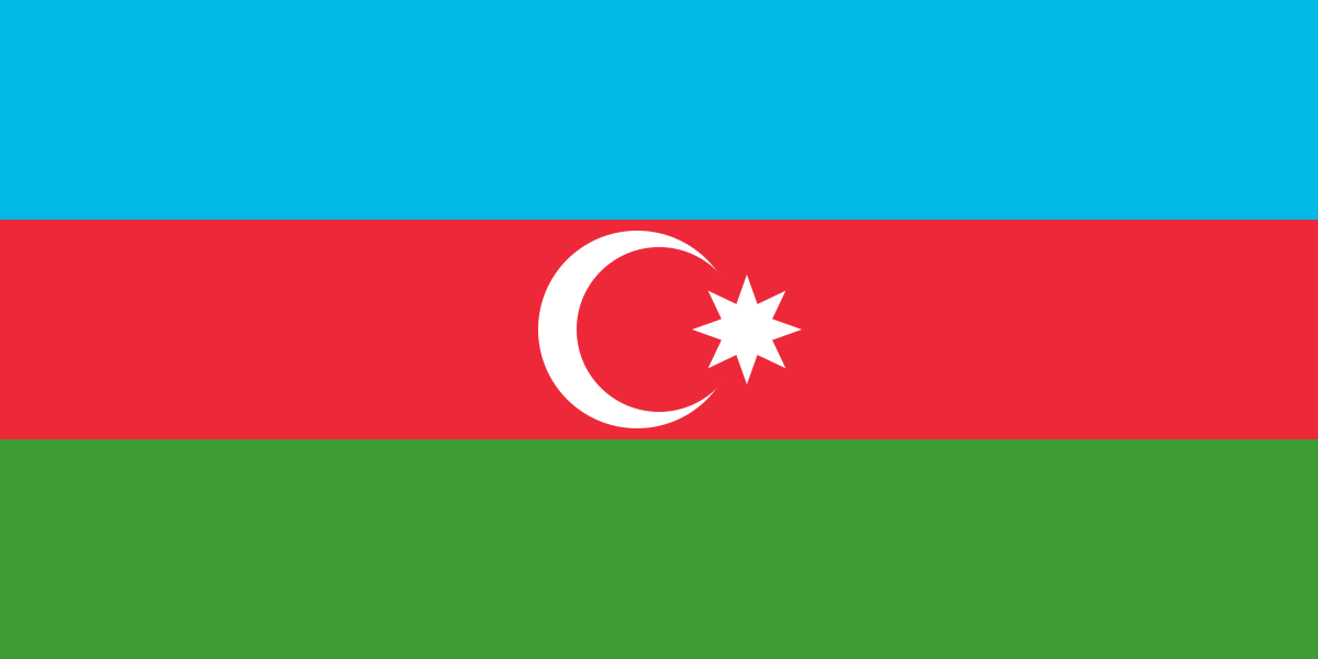 Azerbaijan Flag