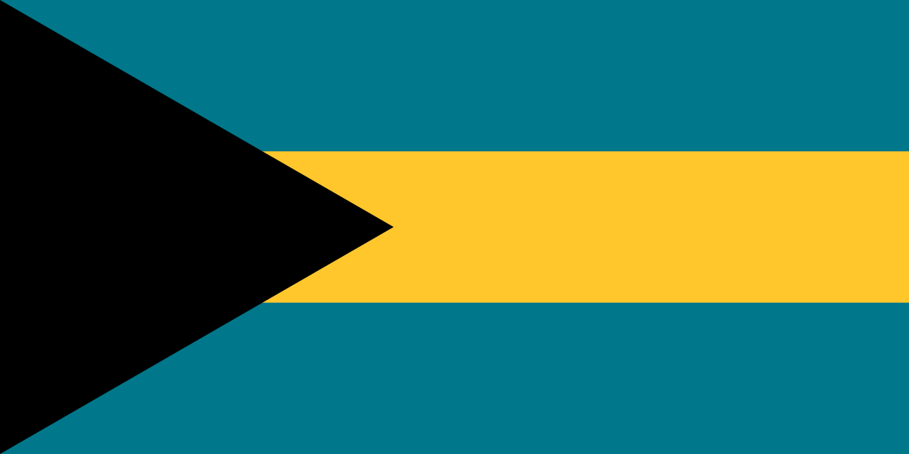 Bahamas Traditional Sewn Flag