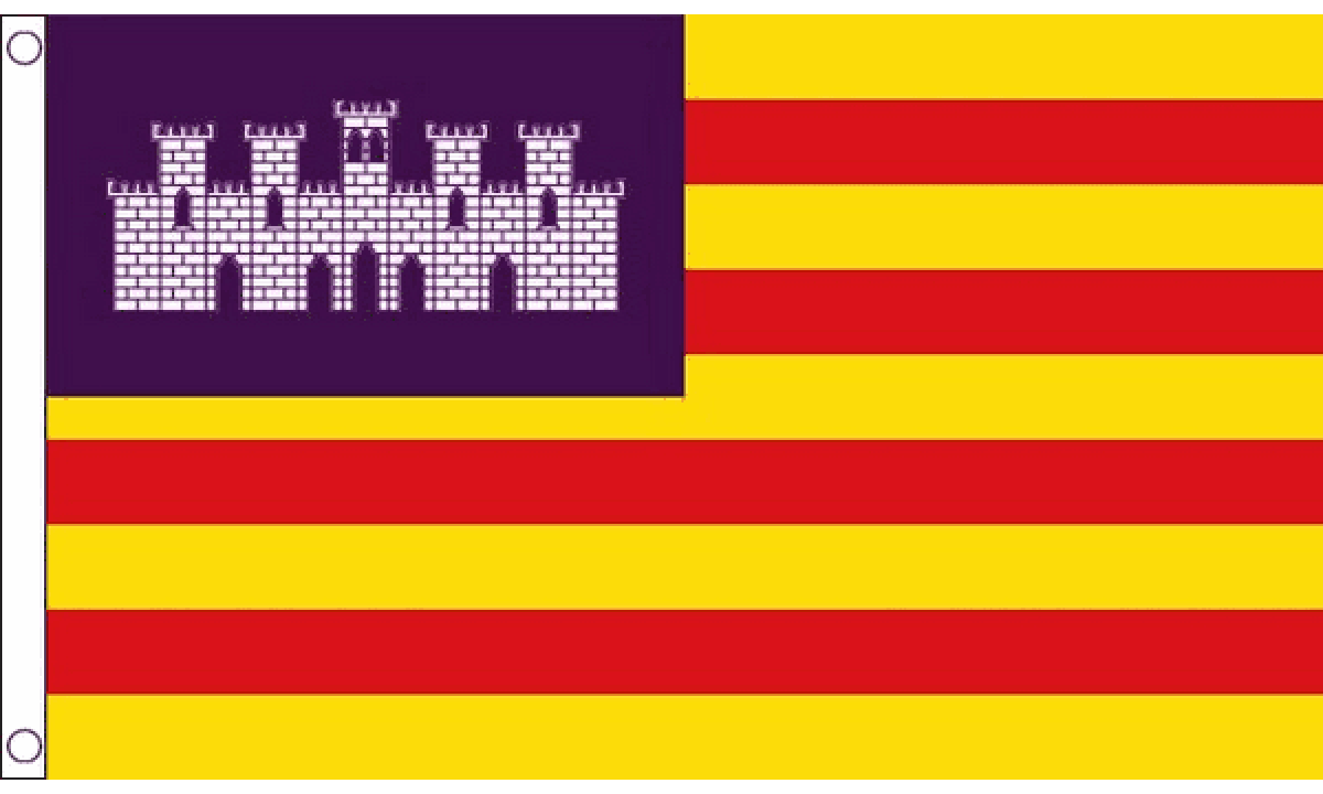 Balearic Islands Flag (Medium)