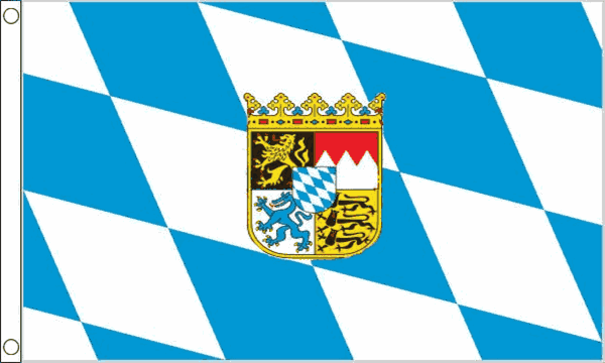 Bavaria Crest Flag (Small)