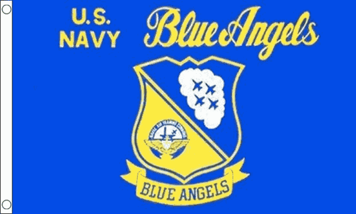 Blue Angels Flag (Medium)