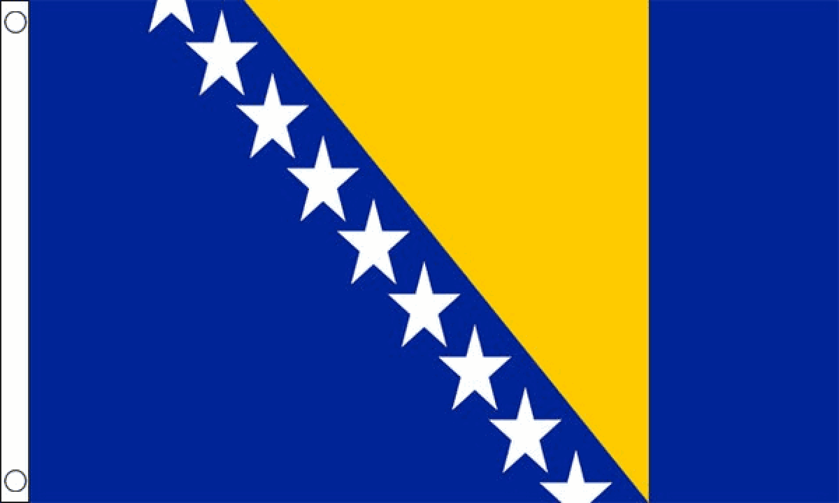 Bosnia and Herzegovina Flag (Small)