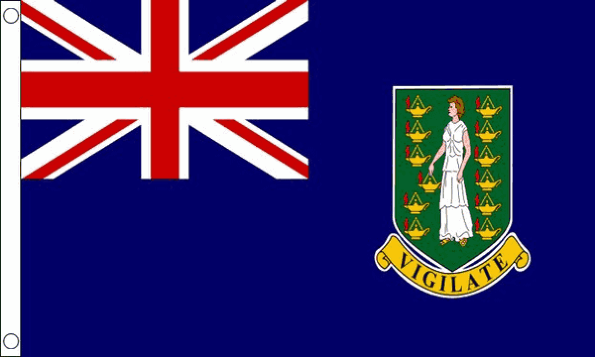 British Virgin Islands Flag (Medium)