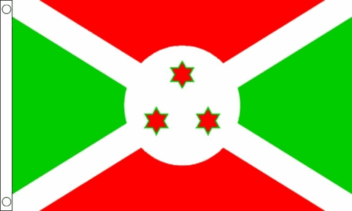 Burundi Flag (Medium)