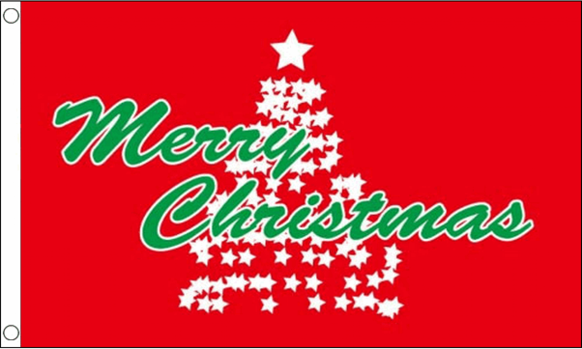 Christmas Tree Flag (Medium)