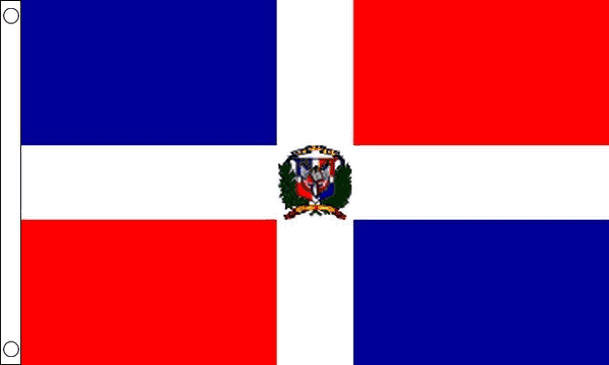 Dominican Republic Flag (Small)
