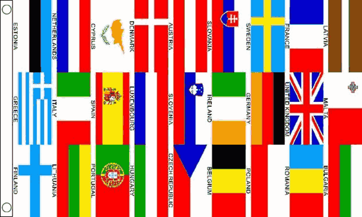 Euro 27 Nations Flag (Medium)