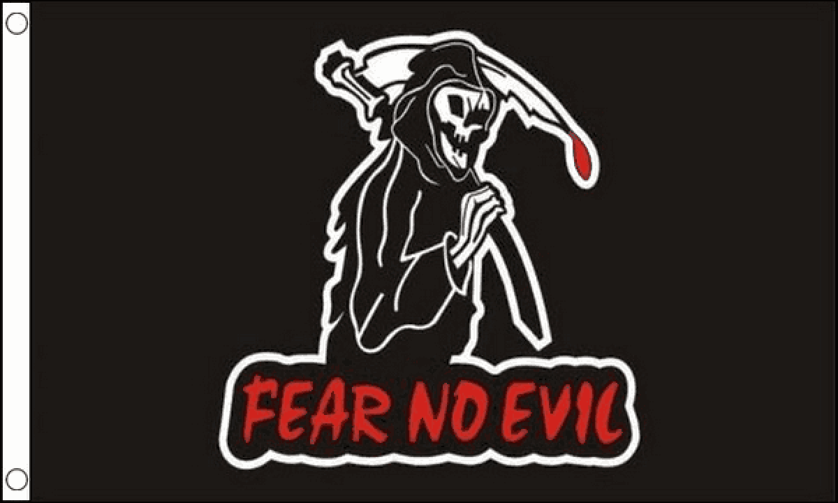 Fear No Evil Flag  (Medium)