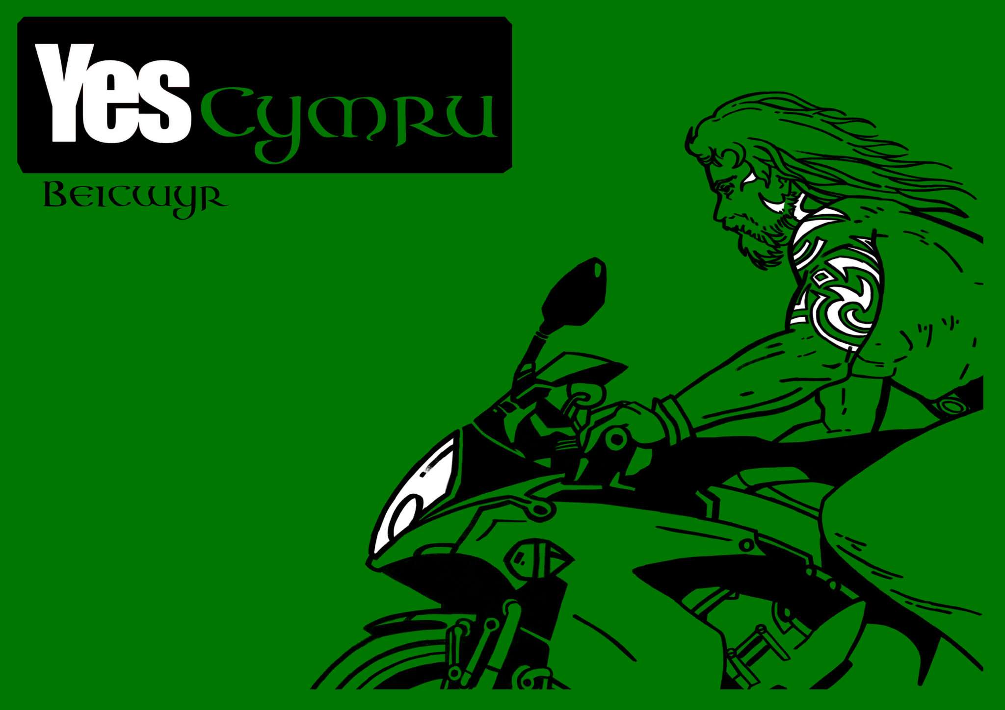 YesCymru Beicwyr Flag [4 variants]