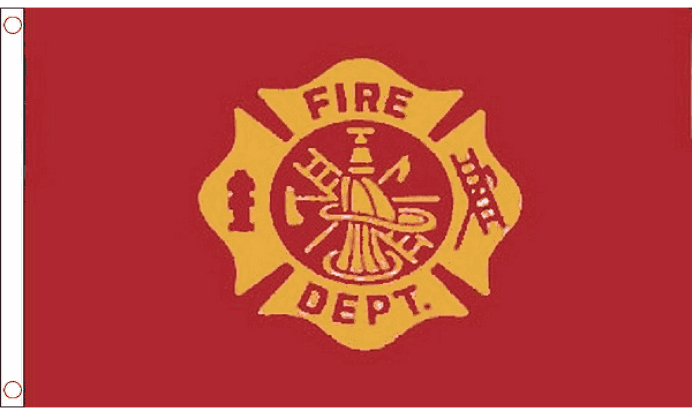 Fire Department Flag (Medium)