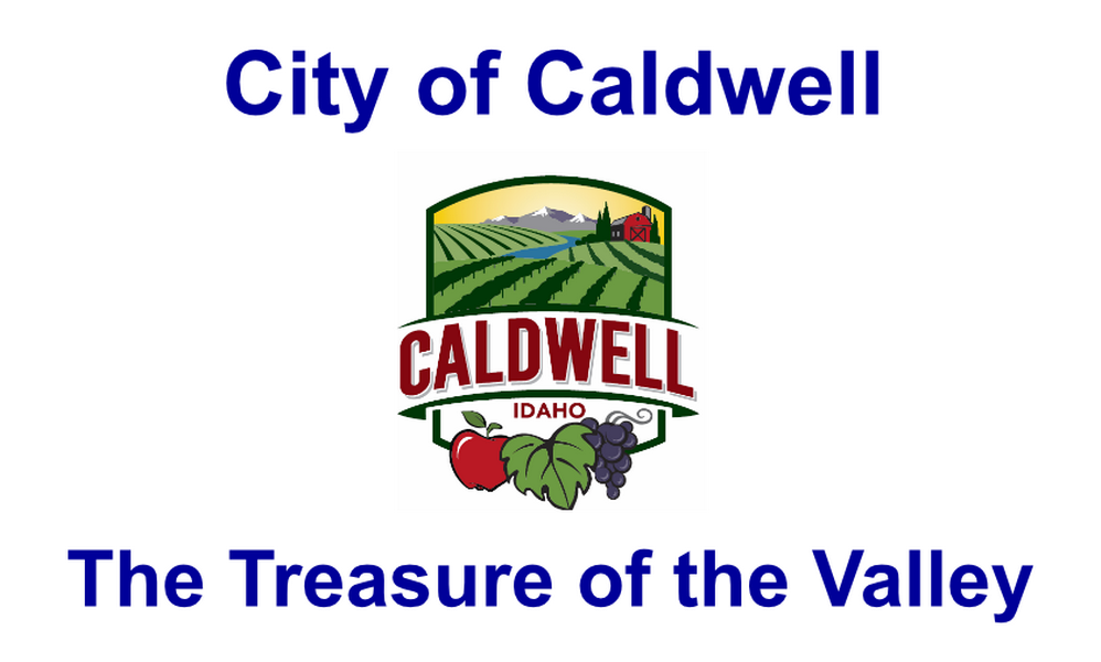 Caldwell, Idaho USA Outdoor Flag