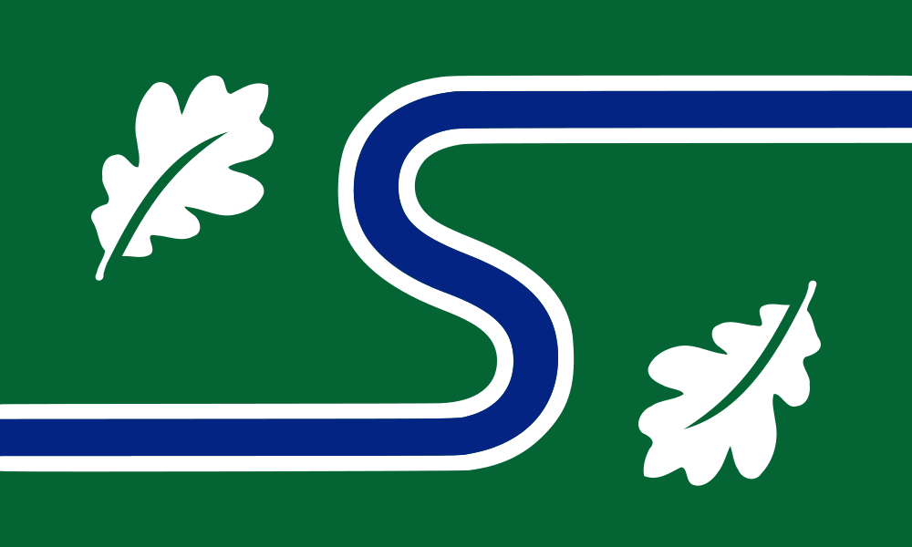 Silverton, Oregon USA Outdoor Flag