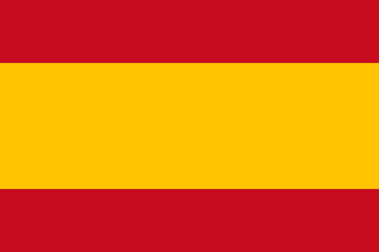 Spain Traditional Sewn Flag