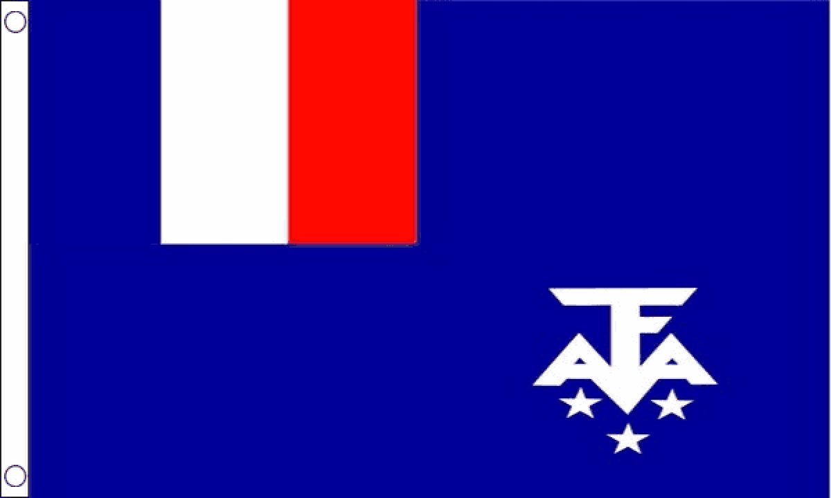 French Southern and Antarctic Lands Flag (Medium)