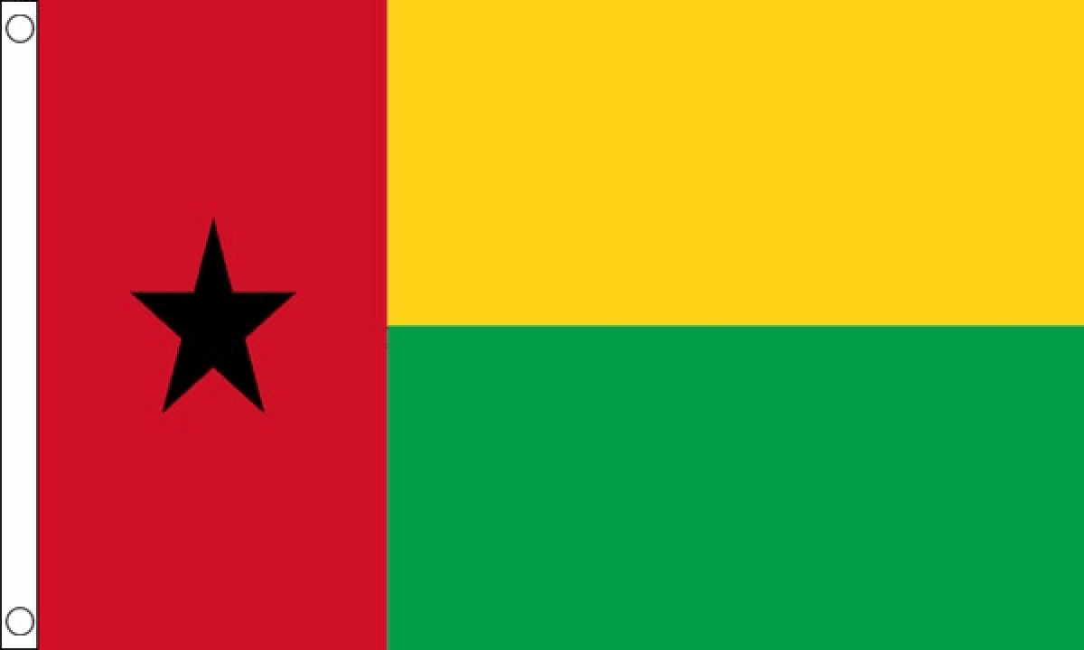 Guinea-Bissau Flag (Medium)