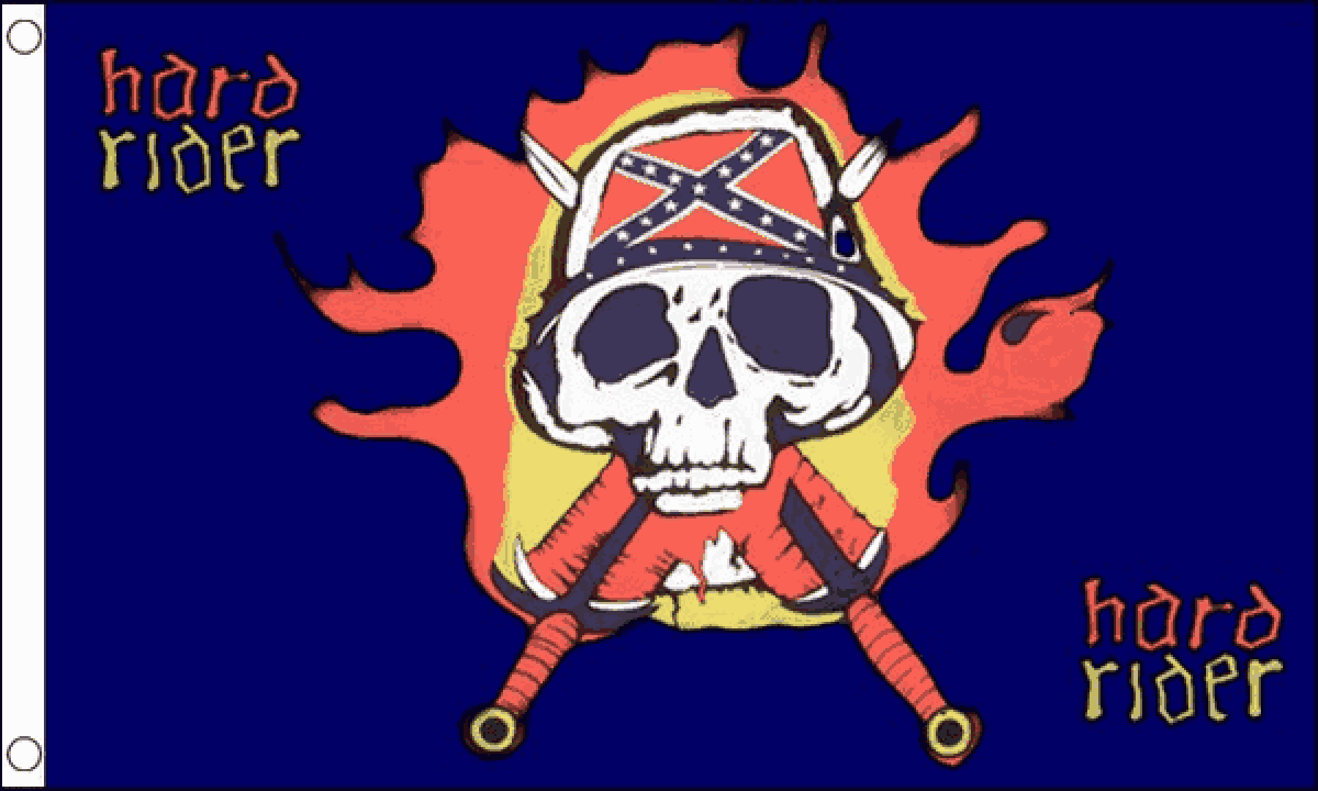 Hard Rider Flag (Medium)