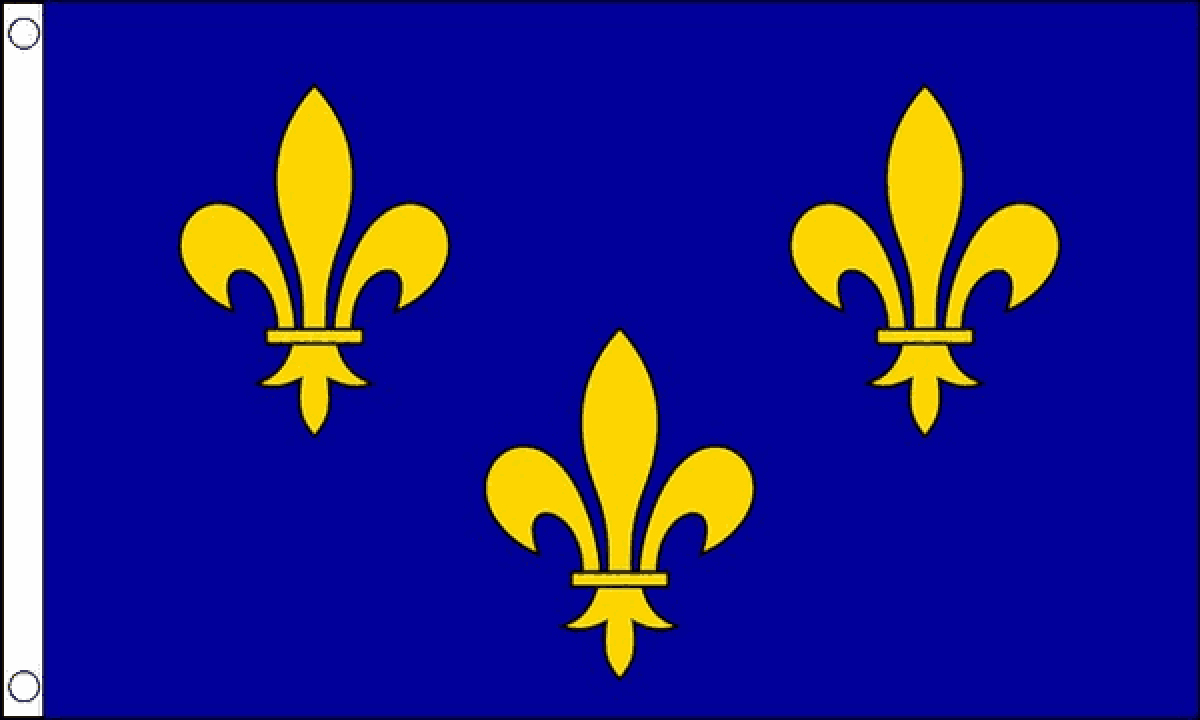 Ile-de-France Flag (Medium)