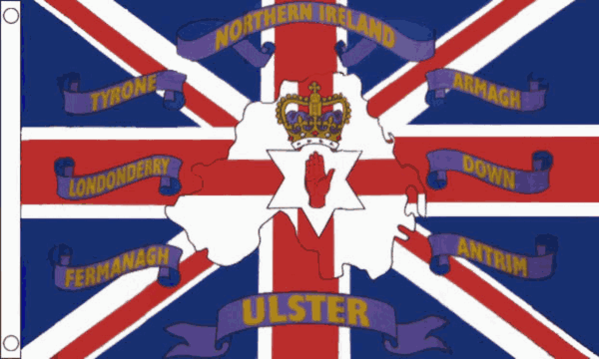 Ireland Six Counties Flag (Medium)