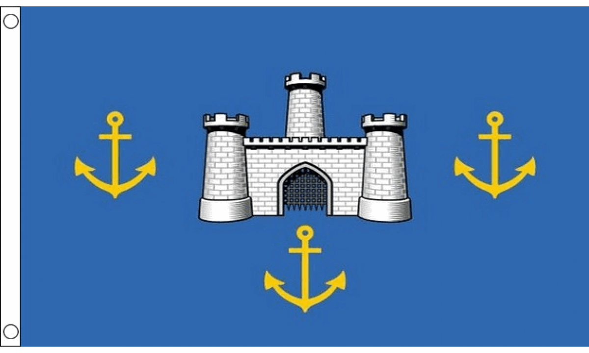 Isle of Wight Old (Castles) Flag  (Medium)