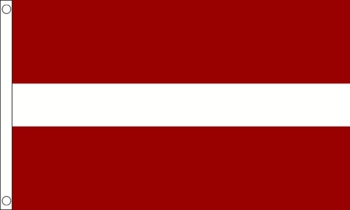 Latvia  Flag (Small)