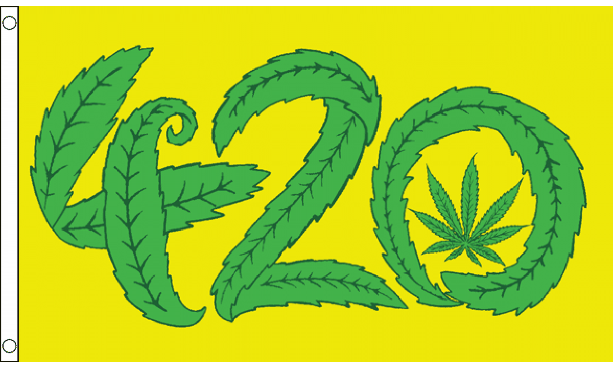 Marijuana 420 Flag (Medium)