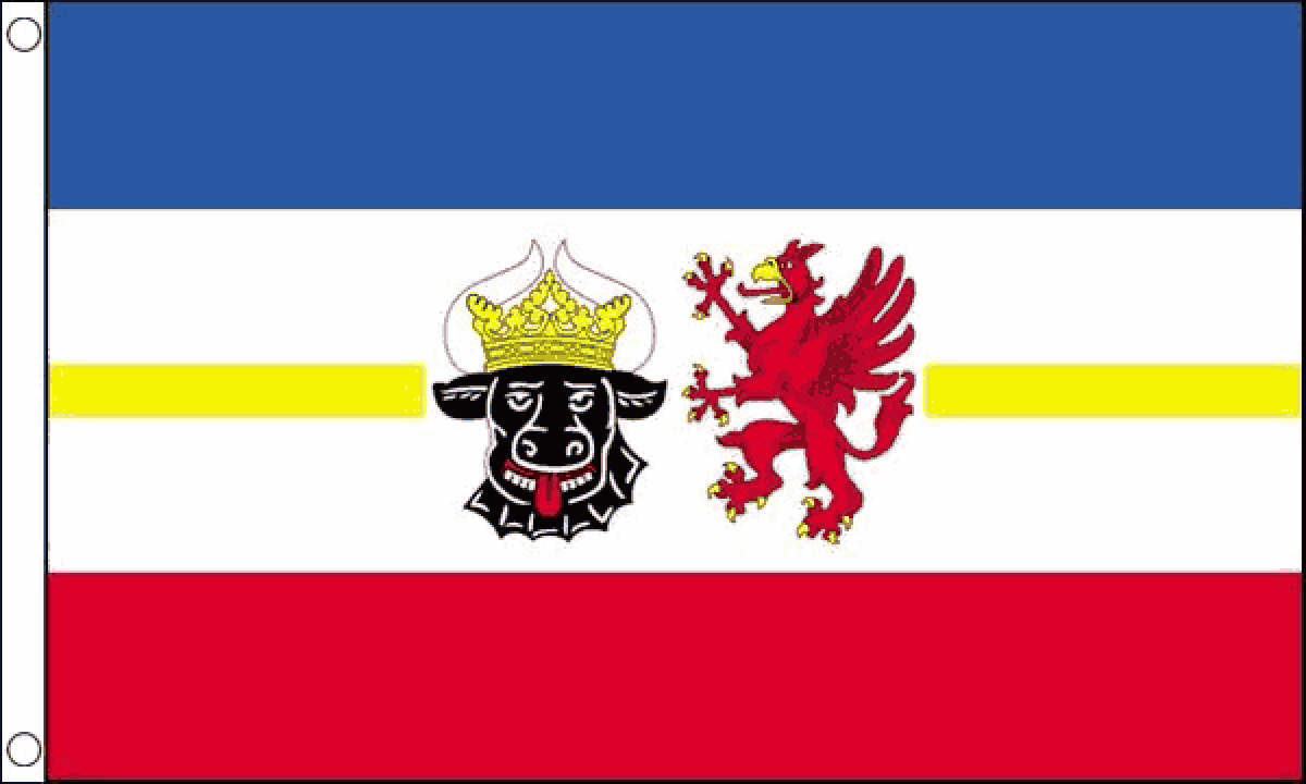 Mecklenburg-Vorpommern Flag (Medium)