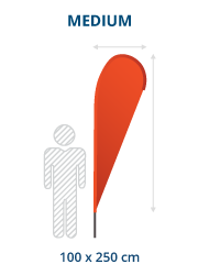 MrFlag® Teardrop Flags