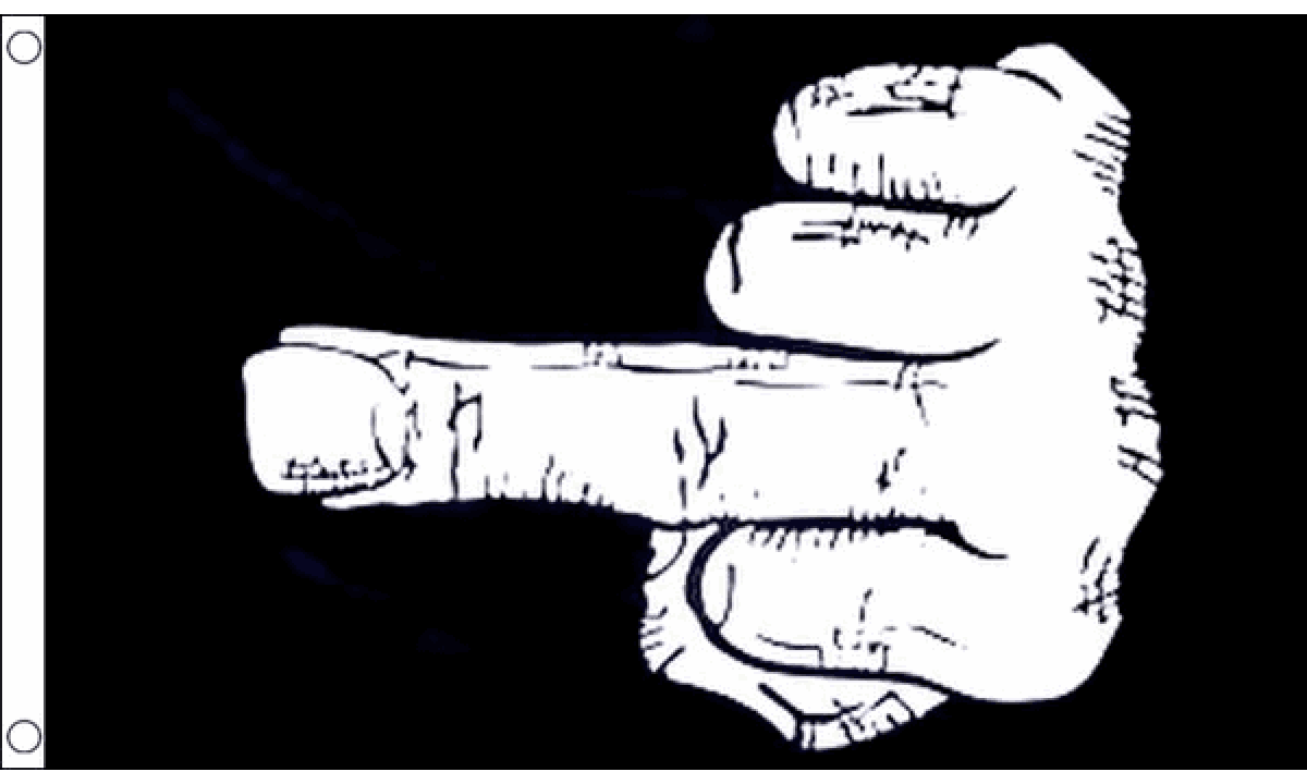 Middle Finger Flag (Medium)
