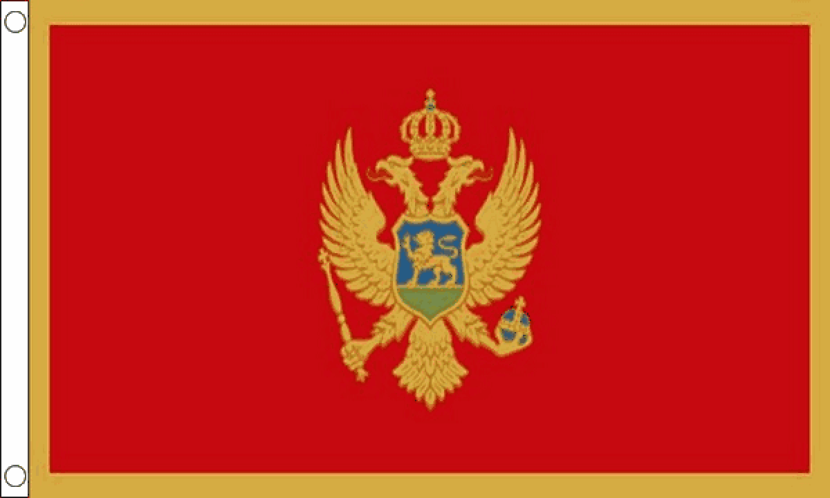 Montenegro Flag (Small)