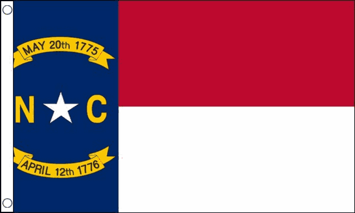 North Carolina Flag (Medium)