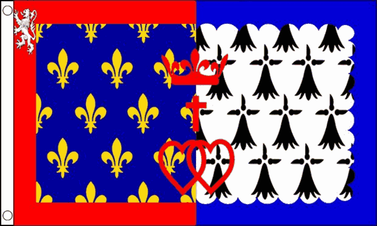 Pays de la Loire Flag (Medium)
