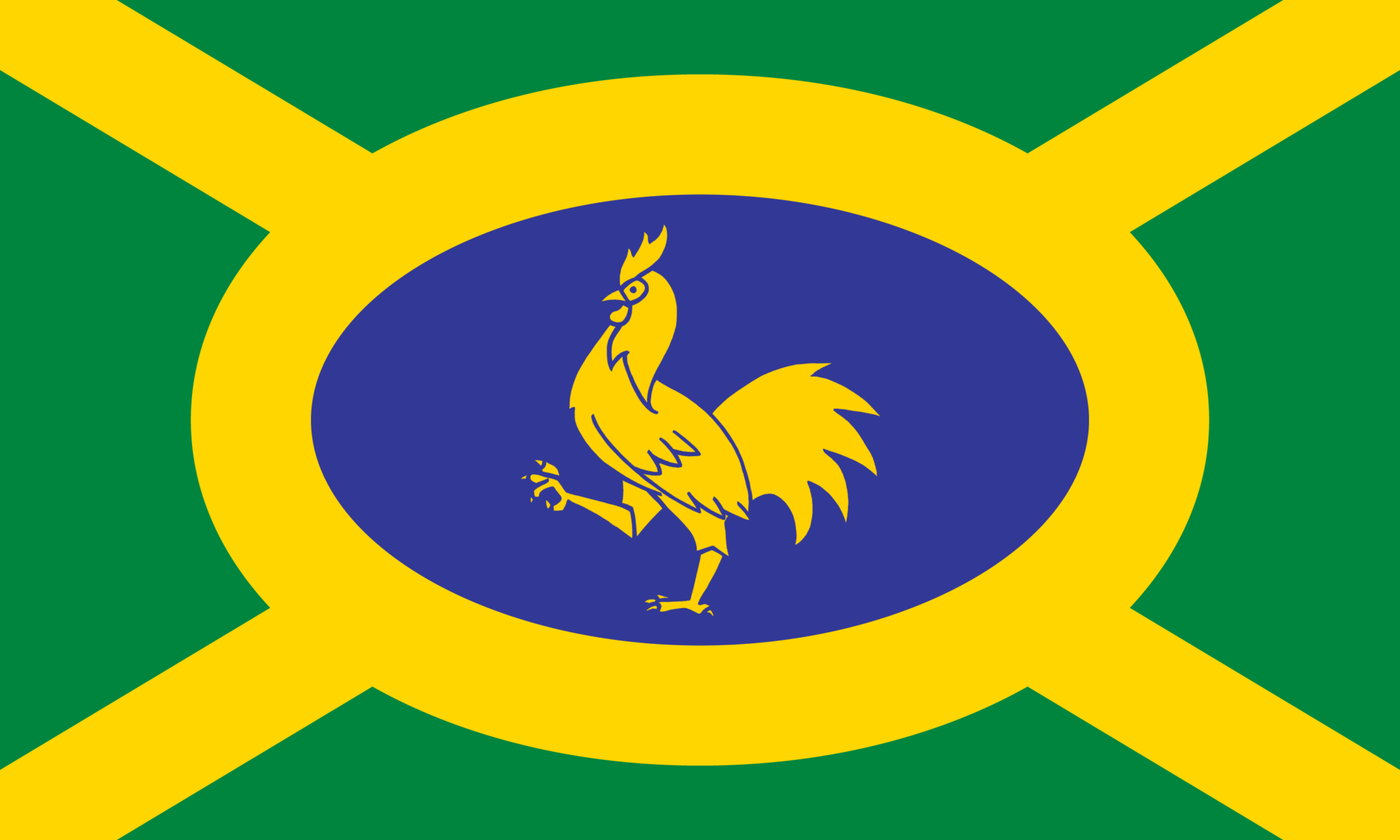Penkhull, Staffordshire Outdoor Quality Flag