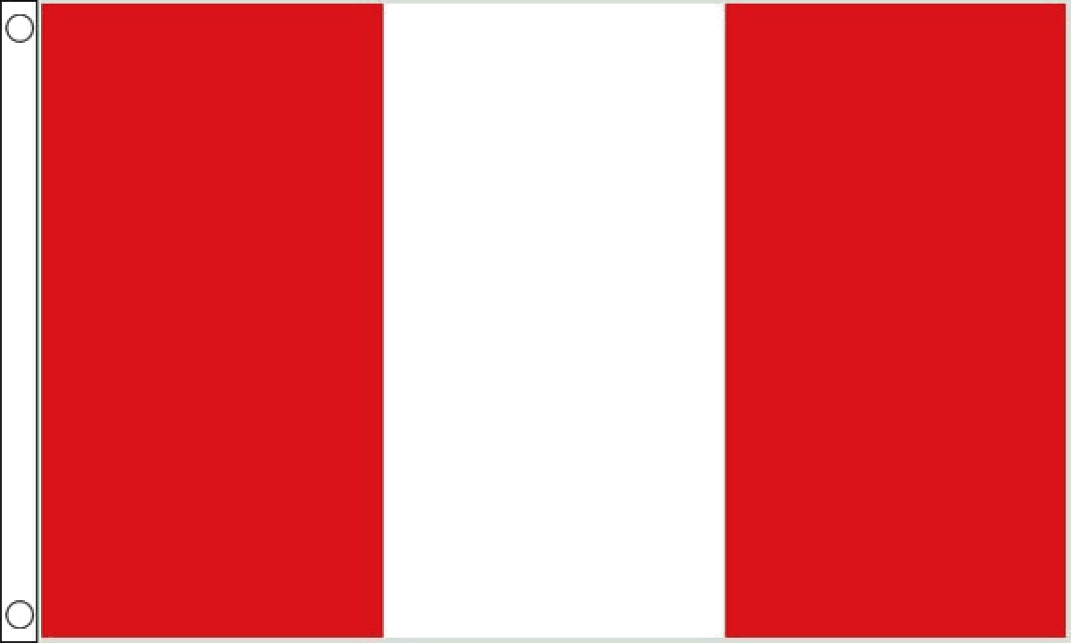 Peru no Crest Flag (Medium)